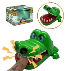 Brinquedo Crocodilo Morde Dedo - Desenvolve Coordenação Motora