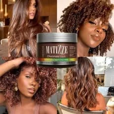 Máscara Tonalizante Avelã Chocolate Matizadora 100% Natural MATIZZE HIDRALISE Sem Amônia