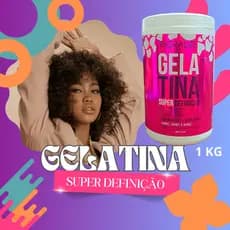 Gelatina Capilar Definição Vegana Hidralise Hidratação Hidralise 1kg