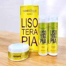 Kit Crescimento Acelerado Lisoterapia Capilar Completo Shampoo Condicionador Máscara Hidratação