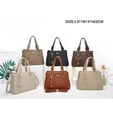 Bolsa feminina nova de grande capacidade, bolsa de ombro versátil, bolsa mensageiro moderna com 1 zíper 3 divisórias 069