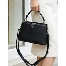 Bolsa transversal feminina, bolsa saco casual, bolsa de mão moderna, bolsa de ombro versátil e simples.00890