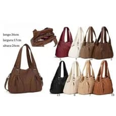 Bolsa feminina elegante para mulheres de meia-idade e idosas, bolsa transversal versátil para usar no braço. WCYC-603