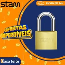 Cadeado segurança alta segurança original Zamac 25mm - 45mm | Stam