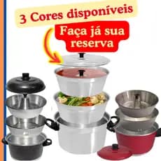 Panela 3 em 1: Versatilidade e Praticidade na Sua Cozinha
