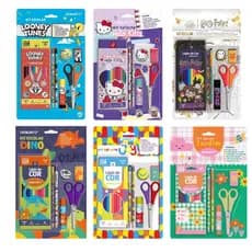 Lapis de Cor Kit Material Escolar Leo & Leo Jardim 7 Peças papelaria