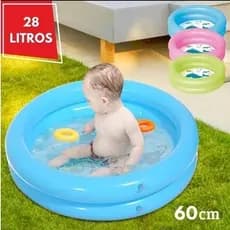 Piscina Infantil Inflável 60 Cm Bebe Redonda Praia Jardim