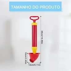 Super Desentupidor alta sucção bomba De Copo vaso Pia Ralo