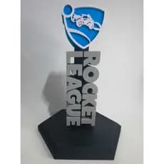 Suporte Fone Ouvido Mesa Headset Gamer com e sem fio MODERNO Rocket League