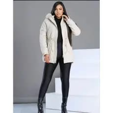 Jaqueta Parka Casaco Forrada Pelucia Feminino S