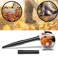 Soprador de Folhas a Gasolina Profissional Nakasaki 33CC Potente com Tanque de 0,9L para Jardinagem