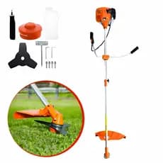 Roçadeira Aparador Cortador De Grama 75cc Nakasaki Profissional Gasolina Bipartida Kit 3.5hp Pro