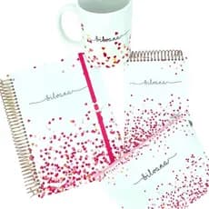 Kit Presente Professora com Acessórios Personalizados - Caderno - Bloco - Caneca e Necessaire