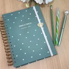 Agenda Personalizada- 6 meses  2026 - Harmonia - Color - julho a dezembro