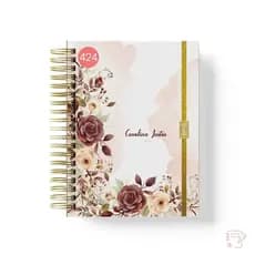 Agenda Personalizada com Nome 2027 Coleção Harmonia Color - Diversas Capas