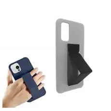 Suporte de Mão em Couro para Celular e Tablet Universal Evita Quedas Antiderrapante