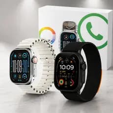 Smartwatch Ultra 4 Tela Super Amoled Responde Whatsapp Prova D'agua Chatgpt Nfc 2 Pulseiras Case Pelicula Microwear