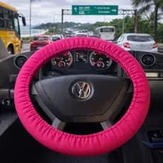 CAPA DE VOLANTE PARA ÔNIBUS CAMINHÃO (PINK)