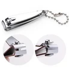 KIT 3/6/12 Unidades Cortador De Unha  Unhex Pequeno Com Lixa Aço inox Manicure Pedicure