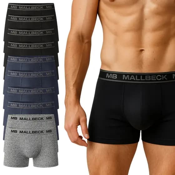 Kit Cuecas Boxer de ALGODÃO Masculina Box Adulto Cueca Cotton