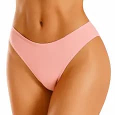 Kit 10 Calcinhas Tanga Algodão Básica  Confortável