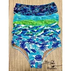 Calcinha de biquini alta super drapeada efeito lipo, plus size