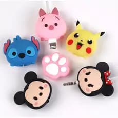 Protetor de Cabo USB Animal Protetor de fone Carregador e para todos os Modelos de Cabo