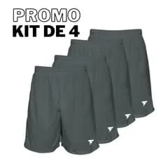 PROMOÇÃO Calção Esportivo 4 Shorts Masculino em Poliester Dryfit Malha Fria Academia Futebol
