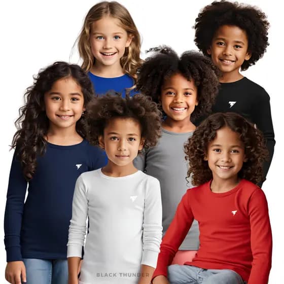 Camiseta UV Infantil De 4 a 12 anos Camisa Segunda Pele Blusa Térmica