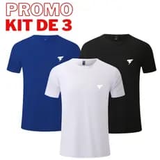 Promoção Camiseta Dry Fit Casual Treino Academia Esportes Exercícios Corrida