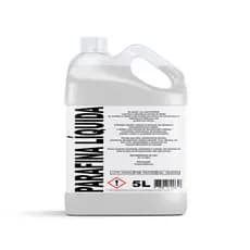 Parafina Liquida Ecológica Incolor Pura 5 litros Uso Em Velas