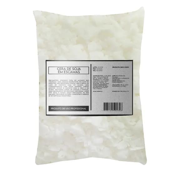 4 Kg Cera Vegetal De Soja Em Escamas Para Velas Artesanais 100% Pura