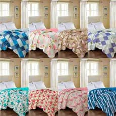 Colcha Cobre Leito Queen Casal Hotel Hotelaria Luxo Estampada