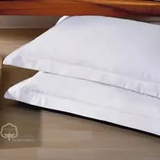 Fronha 4 Abas Percal 600 Fios 100% Algodão Egípcio 50x70