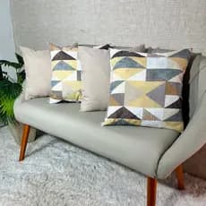 KIT c\4 ALMOFADAS DECORATIVAS c\ENCHIMENTO ALMOFADAS CHEIAS p\QUARTO SALA SOFÁ
