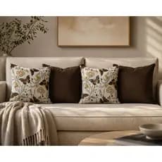 KIT c\4 ALMOFADAS DECORATIVAS CHEIAS DECORAÇÃO LUXO p\QUARTO SALA OU SOFÁ