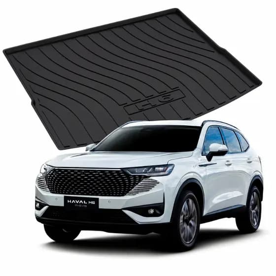 Tapete Automotivo Premium Bandeja De Borracha Para GWM Haval Porta Malas 3D Ekap