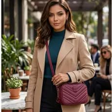 Bolsa Alça Ajustável Chaveirinho Inverno Verão Moda Casual