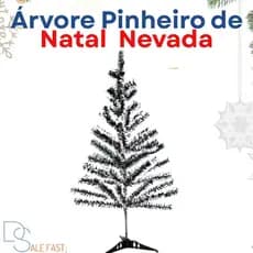 Árvore Pinheiro Natal Nevada Decoração de Mesa Pinheiro Luxo Galhos Verde Canadense 60CM 40 Galhos