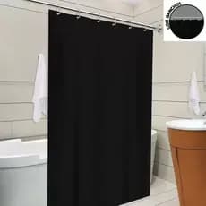 Cortina Box Para Banheiro Sem Visor Antimofo Liso Proteção e Estilo