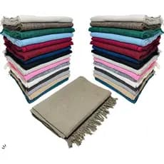 Kit 02 Manta Protetora Para Sofá Cama Ou Poltrona Luxo 120x210 Decorativa