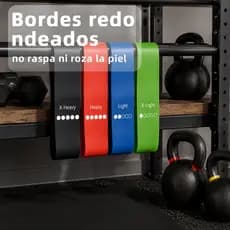 Mini faixa elástica antiderrapante confortável portátil para treino casa academia yoga pernas glúteos alongamento