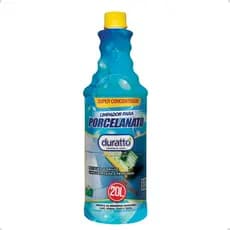 Limpador Porcelanato Concentrado Duratto Limpeza Profunda Brilho Restaurador Desengordura Rende 20L