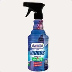 Limpa Vidros Duratto 500ml Poder Vinagre Limpeza Profunda Brilho Impecável Domestico e Profissional