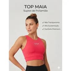 Top Fitness Maia Premium – Alta Qualidade, Academia, Treino, Compressão, Conforto, Fitness  Feminino