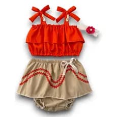 Fantasia Moana Baby CIGANINHA INFANTIL - verifique o tamanho da fantasia