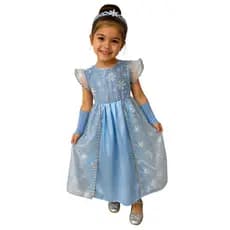 vestido princesa vestido + luva