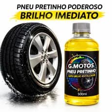 Baba de Camelo 500 ML Pneu Pretinho G Motos BRILHO EFEITO MOLHADO