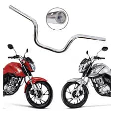 Guidão Cg Cargo Fan Titan 160 Com Rosca P/ Pesinho Pcx