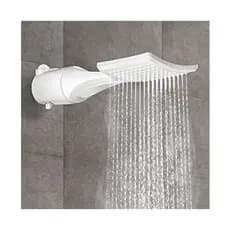 Chuveiro Ducha Elétrico Quadrado Branco Loren Shower 4T